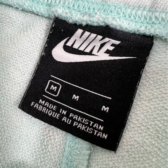 3PC Nike Aqua Blue Acid Washed Short Set - Picture 6 of 16